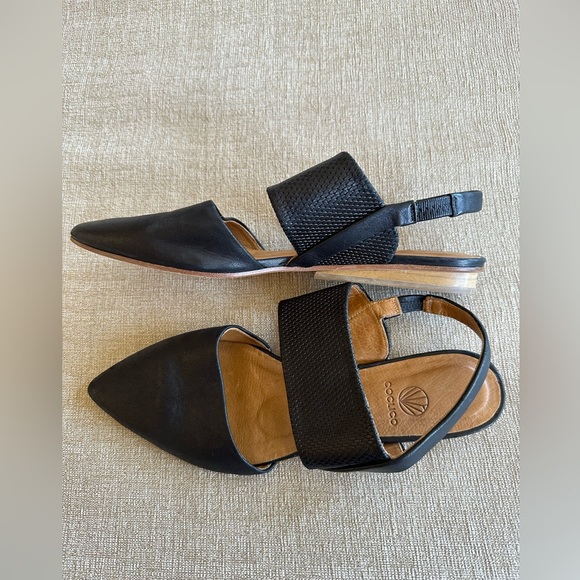 Coclico Driggs Flat Black Leather - Size 39/8.5 - Picture 5 of 13